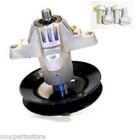 3x Spindle Assembly w/Pulley Bolt For Troy-Bilt MTD 618-05078 918-05078A 285-167