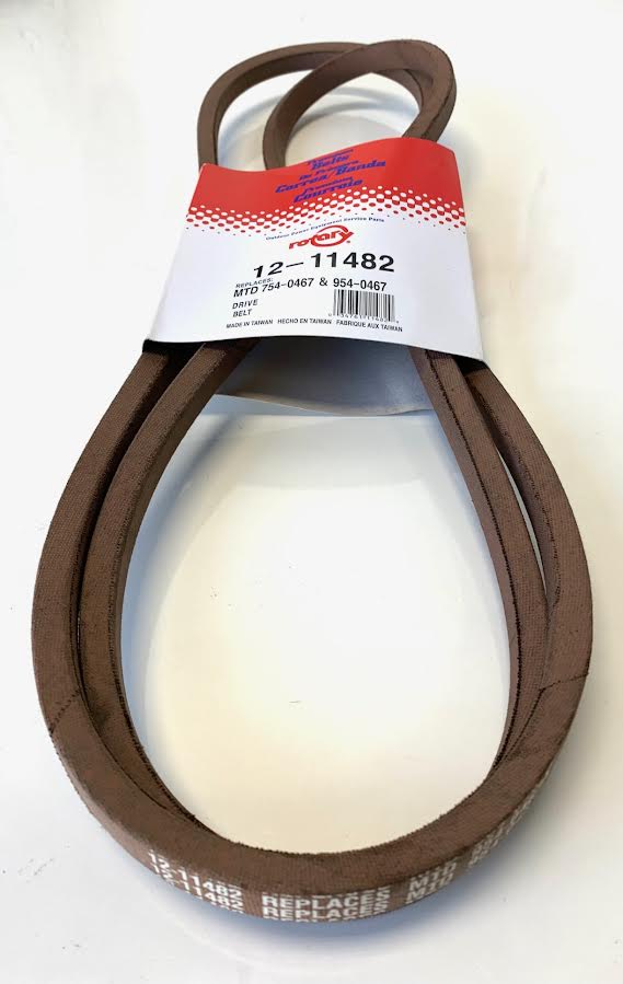 Quality Primary Drive Belt Compatible With 754-0467, 954-0467 MTD, Cub Cadet, Yard Man, Troy-Bilt