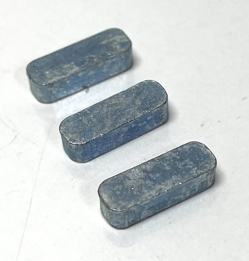 Set of 3 Flywheel Keys Compatible With 222698S, 222698, 5002, 5002H Briggs & Stratton - Image 3