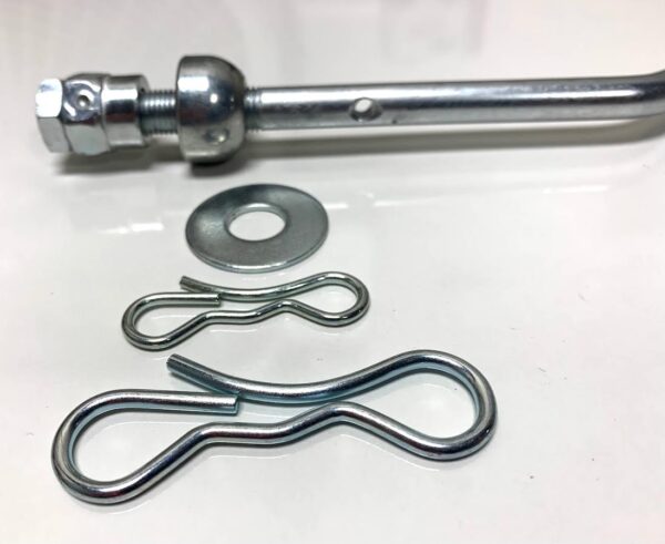195270 Deck Front Link Includes 194209 194208 Bow Tie Lock Cotter Pins + Washer. For Craftsman, Poulan, Husqvarna - Image 2
