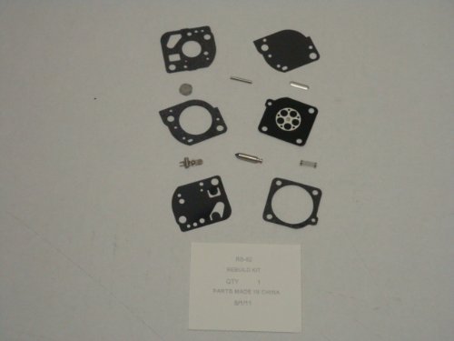 Carburetor Repair Kit for Zama: RB-82. Fits Zama: C1U-H46, C1U-H46A & C1U-H49 & More. - Image 2