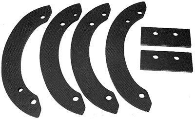 6 Piece Rubber Paddle Set for Honda 06720-V10-030 Fits Honda Model HS520 - Image 2