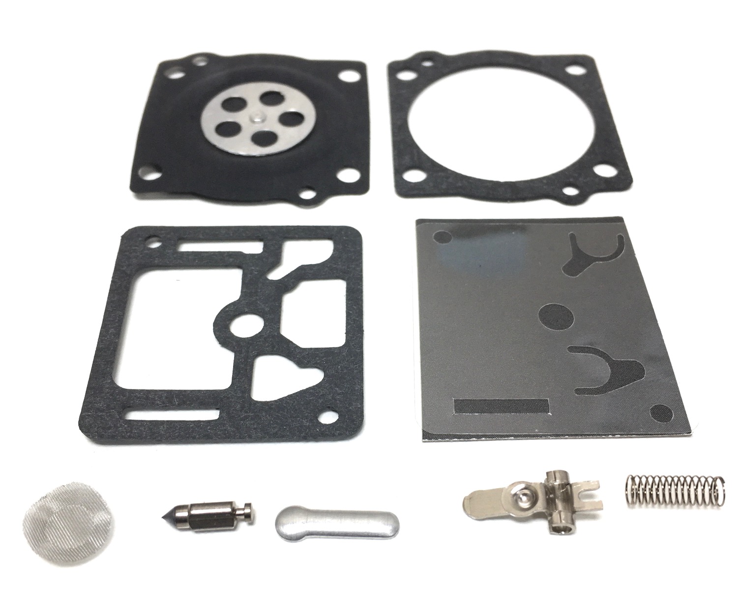 Carburetor Rebuild Overhaul Kit Compatible With: Zama RB-33, RB-34. Works With Up To 25% Ethanol In Fuel