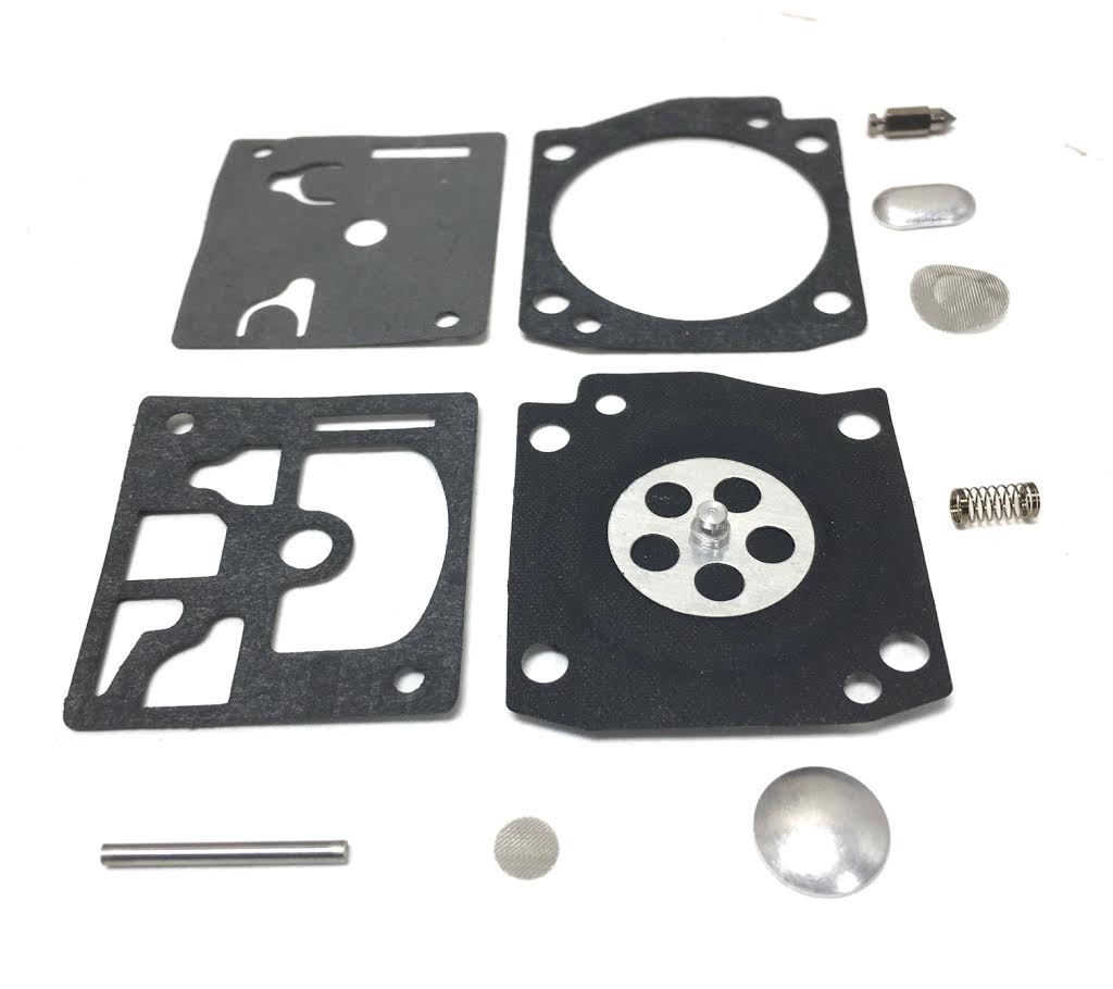 Carburetor Rebuild Overhaul Kit Compatible With: Zama RB-43. Works With Up to 25% Ethanol In Fuel