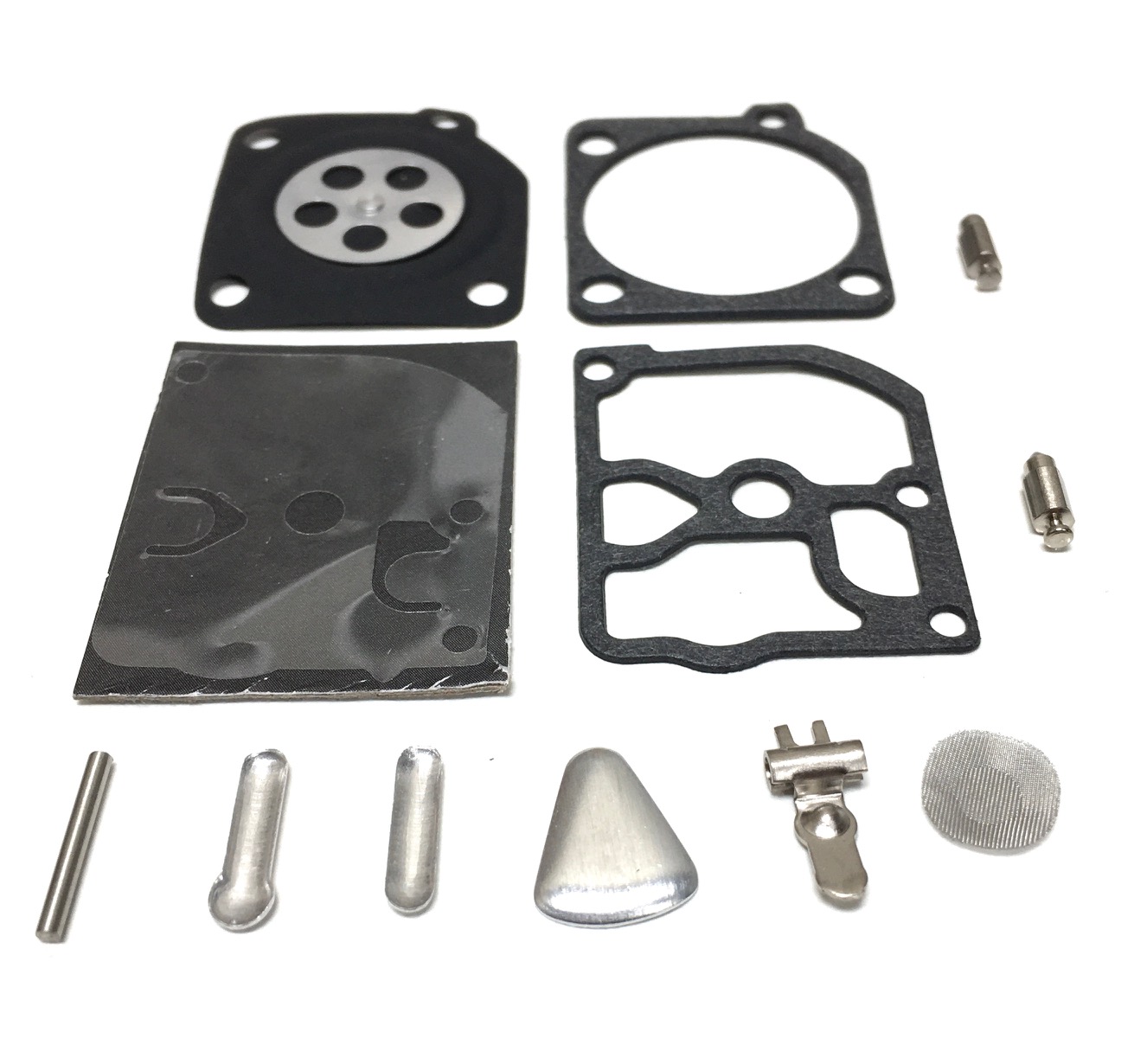 Carburetor Rebuild Overhaul Kit Compatible With: Zama RB-72. Works With Up To 25% Ethanol In Fuel