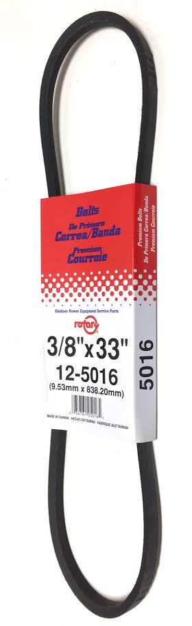 3/8" X 33" Snowblower Belt for MTD 754-0134, 954-0134, 754-0369, 754-04100, 954-04100 Ariens 72098, 72286, 07204200 - Image 3
