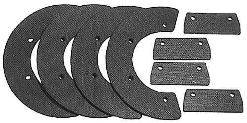 Snow Thrower 8-Piece Paddle Set Compatible with Honda 72521-730-003, codes 1003375, 1003391 - Image 2