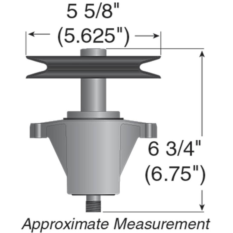 2 Spindle Assemblies for MTD 618-0625A, 618-0625B, 618-0660, 618-0660A, 618-0660B, 918-0625B, 918-0660, 918-0660A, 918-0660B - Image 2