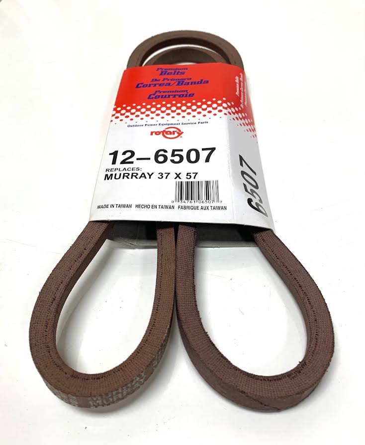 1/2" X 53.68" Belt Made With Aramid Fiber (same as Kevlar) Compatible With Murray Belt 37X57, 37X57MA, 037X57MA