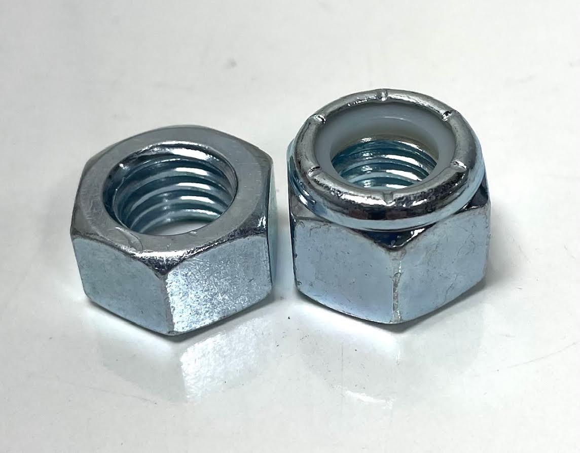 73350800 Jam Nut & 73800800 Lock Nut With Washer for Craftsman, Poulan, Husqvarna