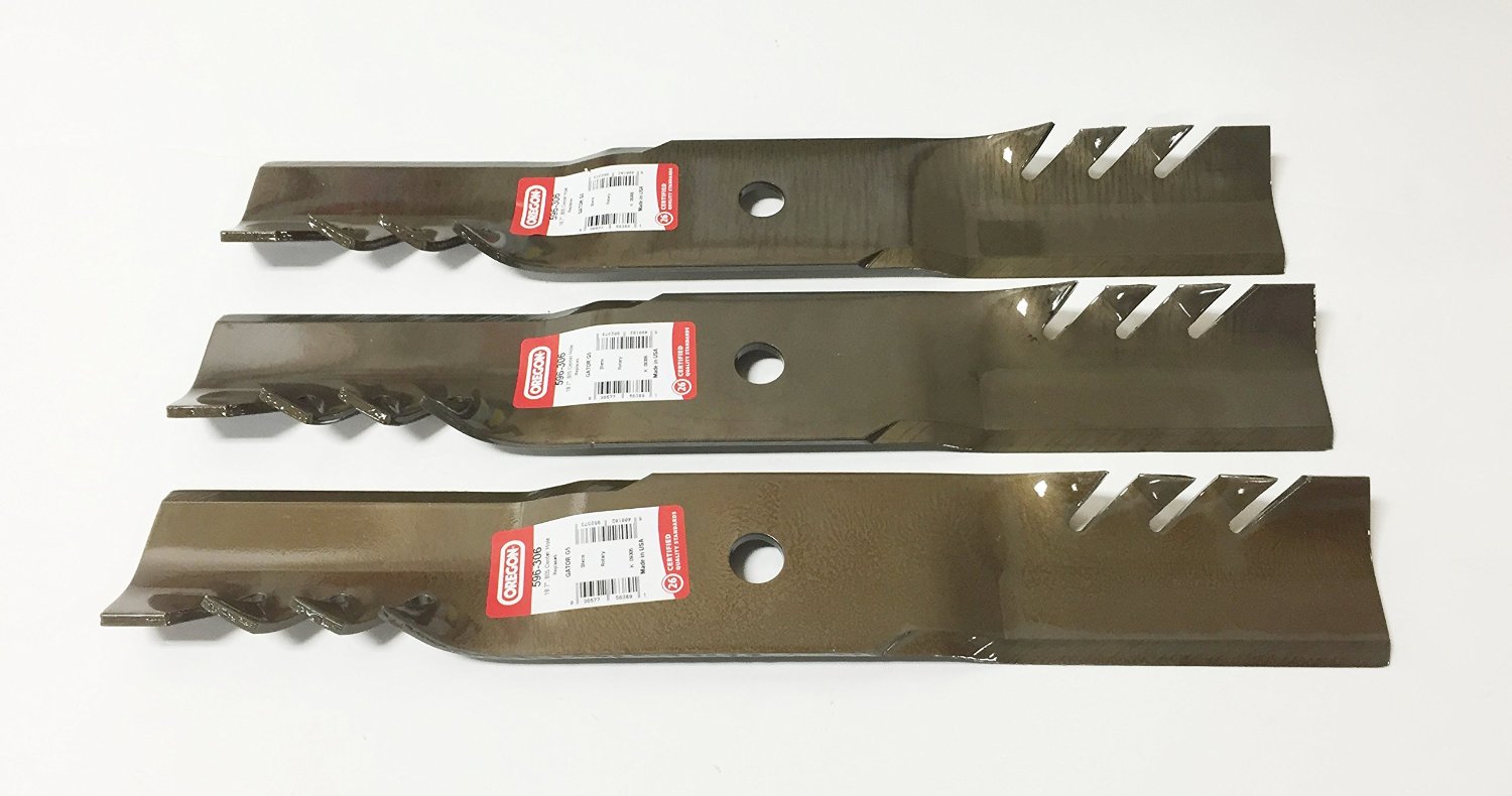 3 Gator Fusion 3-In-1 Mulching 18-5/8" blades to Replace John Deere M115496, M111532, M114582, M113518, M115329, M135590, M76467, GY20569 (Set of 3) - Image 2