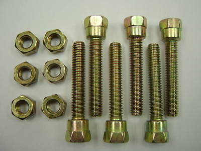 6 Pack, Snowblower Shear Pin & Nut Compatible With 301171, 500027, 500027MA, 1501217, 1501217MA - Image 2