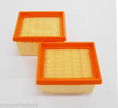 2 Air Filters Compatible With: Dolmar, Makita 394 173 010, Wacker 0108076 0108077 0159441 - Image 2