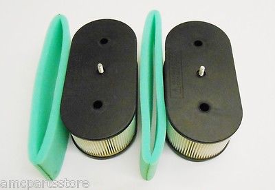 Set of 2 Air Filters & Pre-Filters Compatible With: Kawasaki Air Filters 11013-7031, Pre-Filters 11013-7025. Same Also As John Deere Air Filter M151769, Pre-Filter 151768 - Image 2