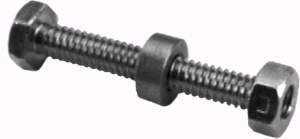 Snowblower Shear Pin w/ Spacer & Lock Nut for AMF, Dynamark, Noma 301172 Simplicity, Allis-Chalmers 1501216MA, 703057 - Image 2