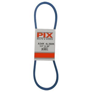 1/2" X 36" Blue Made with Kevlar Belt, Compatible with Ariens 07200005, 72065, 72083, 72143, 72089. Also Simplicity 1717393SM, 1716996SM - Image 2