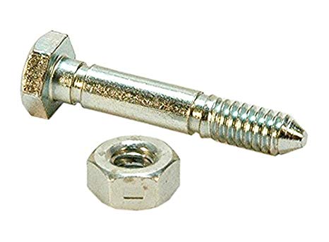 Set of 2 Shear Pins & Nuts for Ariens 05907100, 510016, 51001600, 532005, 53200500, 59071, 5907100 - Image 3
