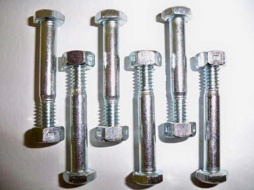 Set of 6 Shear Pins for Ariens: 05907100, 510016, 51001600, 532005, 53200500, 59071, 5907100. John Deere: AM123342 & More