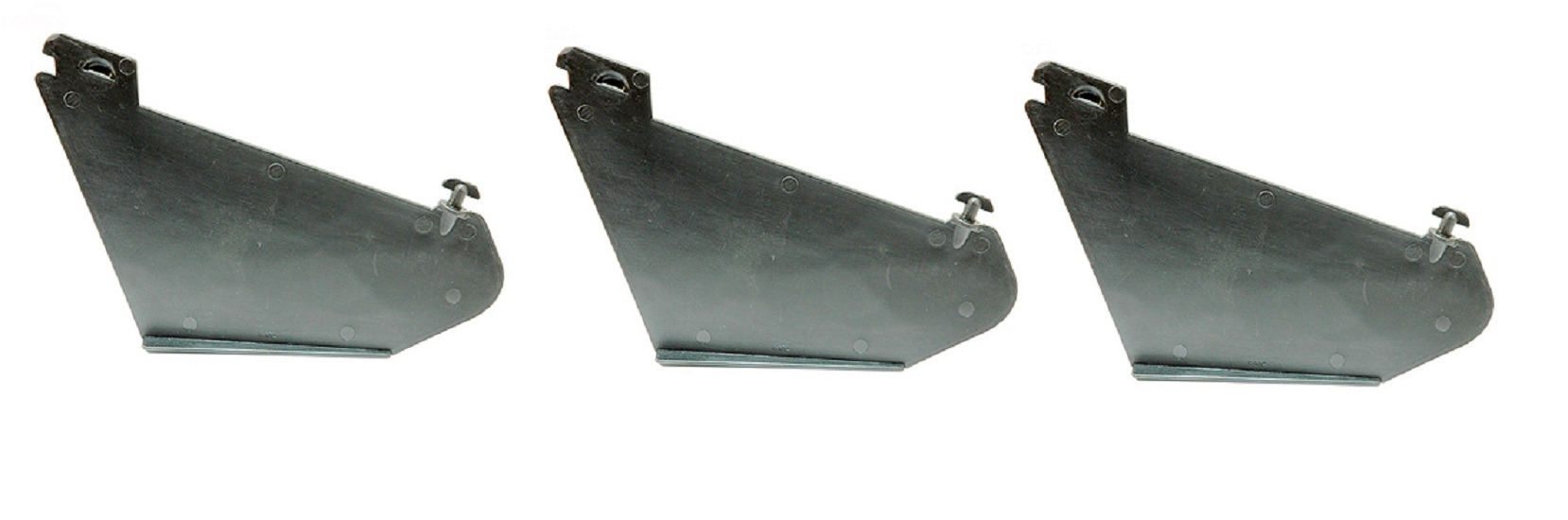 Set of 3 Snowblower Air Vanes Compatible With Toro Part 52-7060