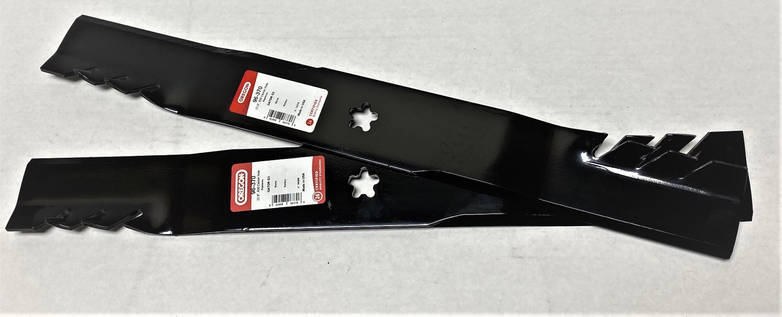Set of 2 Gator G3 Blades for Craftsman, Poulan, Husqvarna 403107, 405380, 40S380, 531309715, 532403107, 532405380