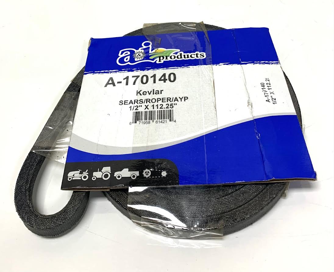 1/2" X 112.25" Quality 4L1130 Belt For Craftsman, Poulan, Husqvarna 170140, 532170140 583036071