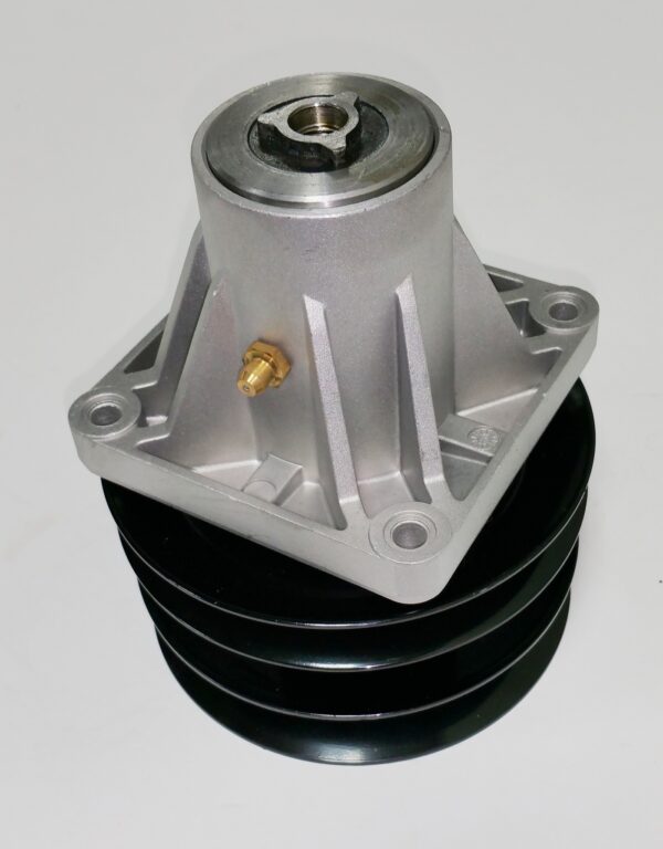 Spindle Assembly With Double Pulley for MTD 618-0112, 618-0117, 618-0117A, 618-0117B, 918-0117, 918-0117A, 918-0117B