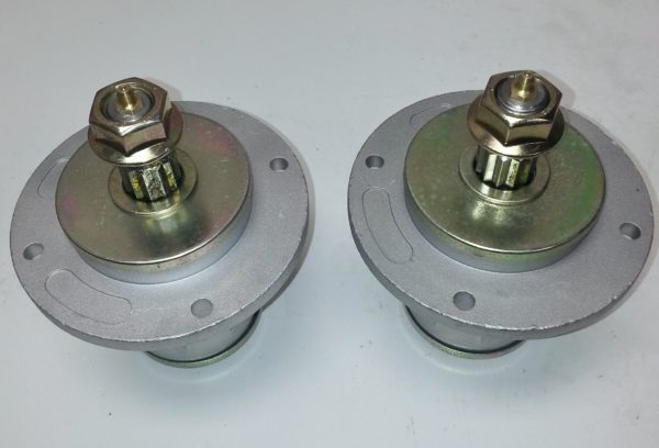 Set of 2 Quality Spindle Assemblies for Husqvarna: 539108759, 539108763, 539108773, 539114820, 539114821, 539131383, 966956101