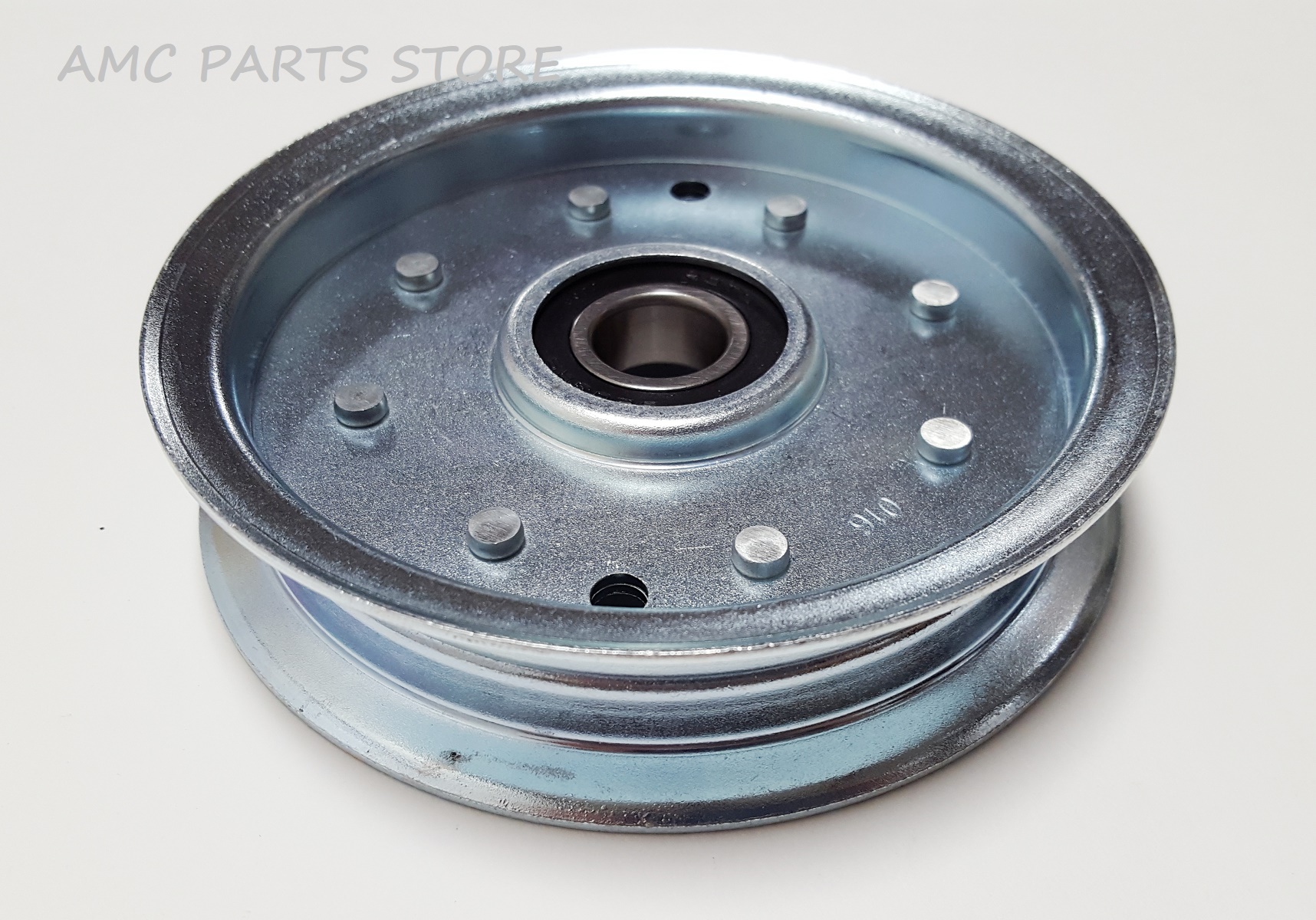 Riveted Idler Pulley for MTD, Cub Cadet, Troy-Bilt, White, Cub Cadet Commercial 756-05042, 75605042, 956-05042, 95605042