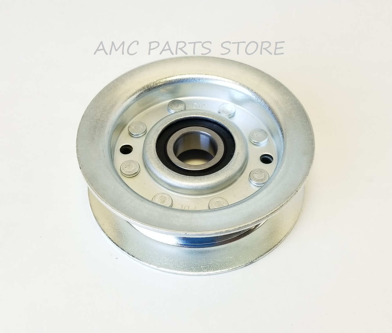 Heavy Duty Flat Idler Pulley for John Deere, Scotts, Sabre GY22172, GY20067, 10741