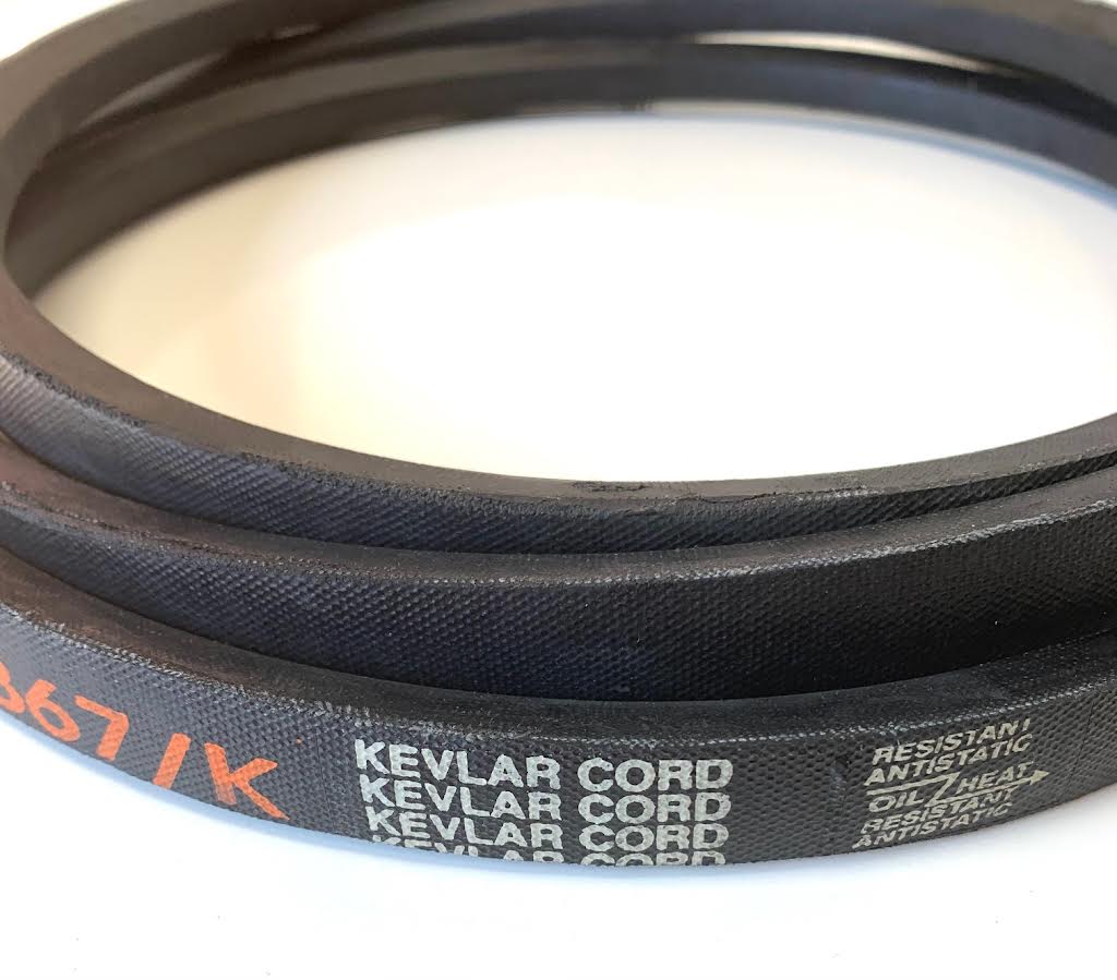 Made with Kevlar PTO To Deck Belt For (46" deck) 754-0474, 954-0474 MTD, Cub Cadet, Bolens, Troy-Bilt, Huskee, Columbia, White, Yard-Machine - Image 2