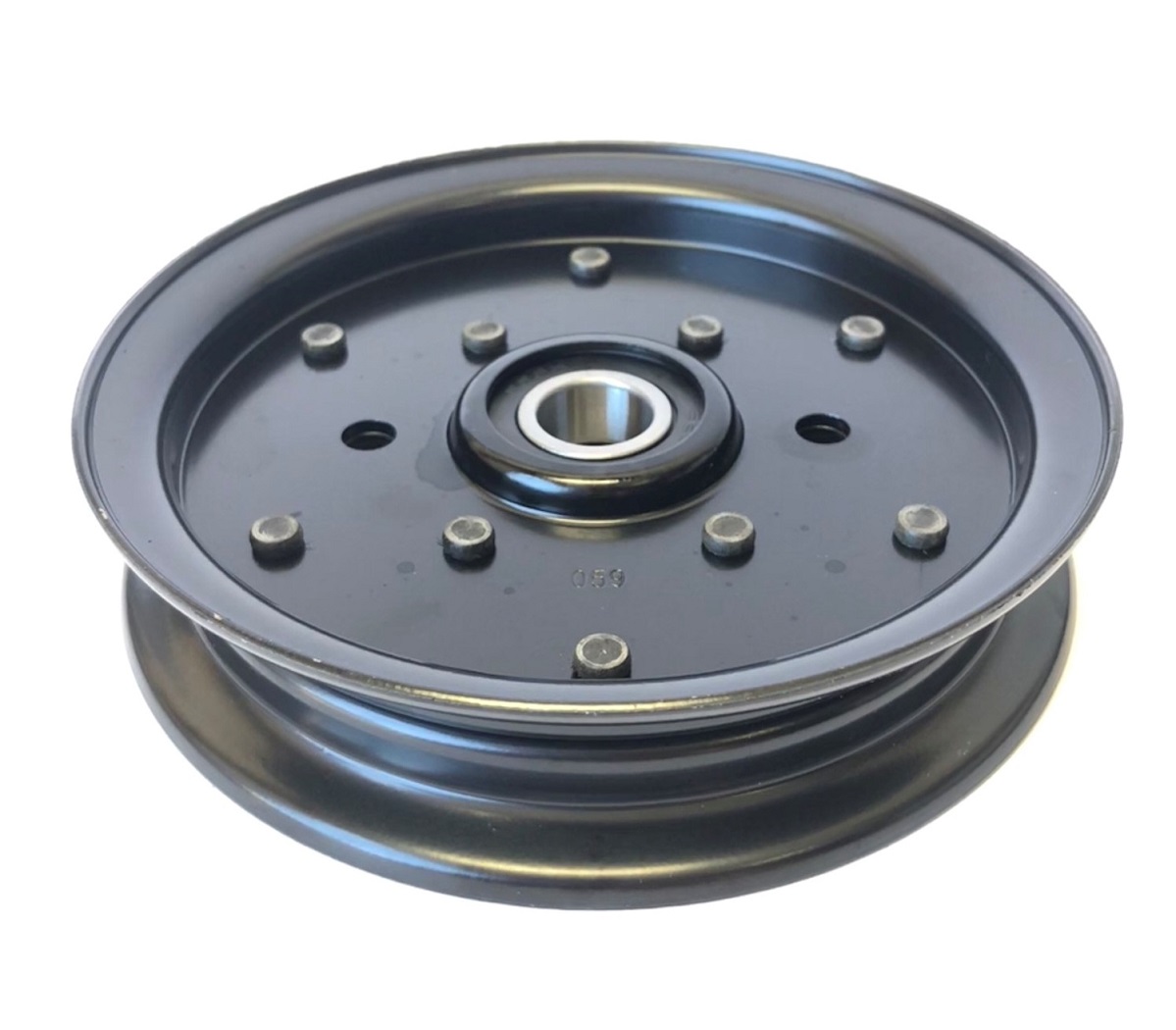 Heavy Duty Flat Idler Pulley For Hustler 781856, John Deere TCA19779 TCA20092, Exmark 1-613098, Toro 1-613098 - Image 3