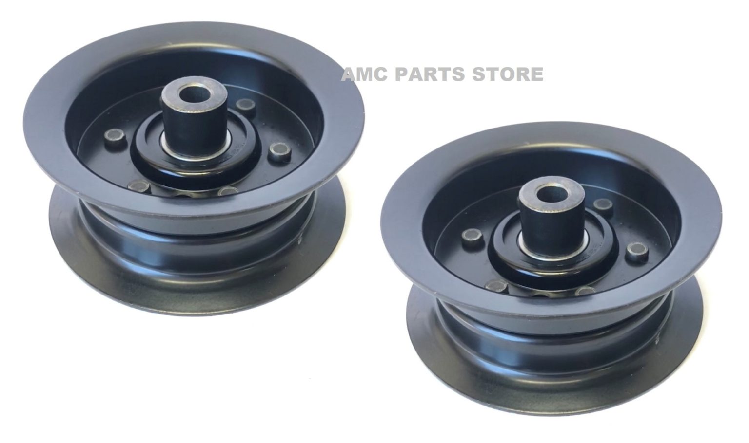 Set of 2 Heavy Duty Flat Idler Pulleys, Replaces Pulley 885630 Used On