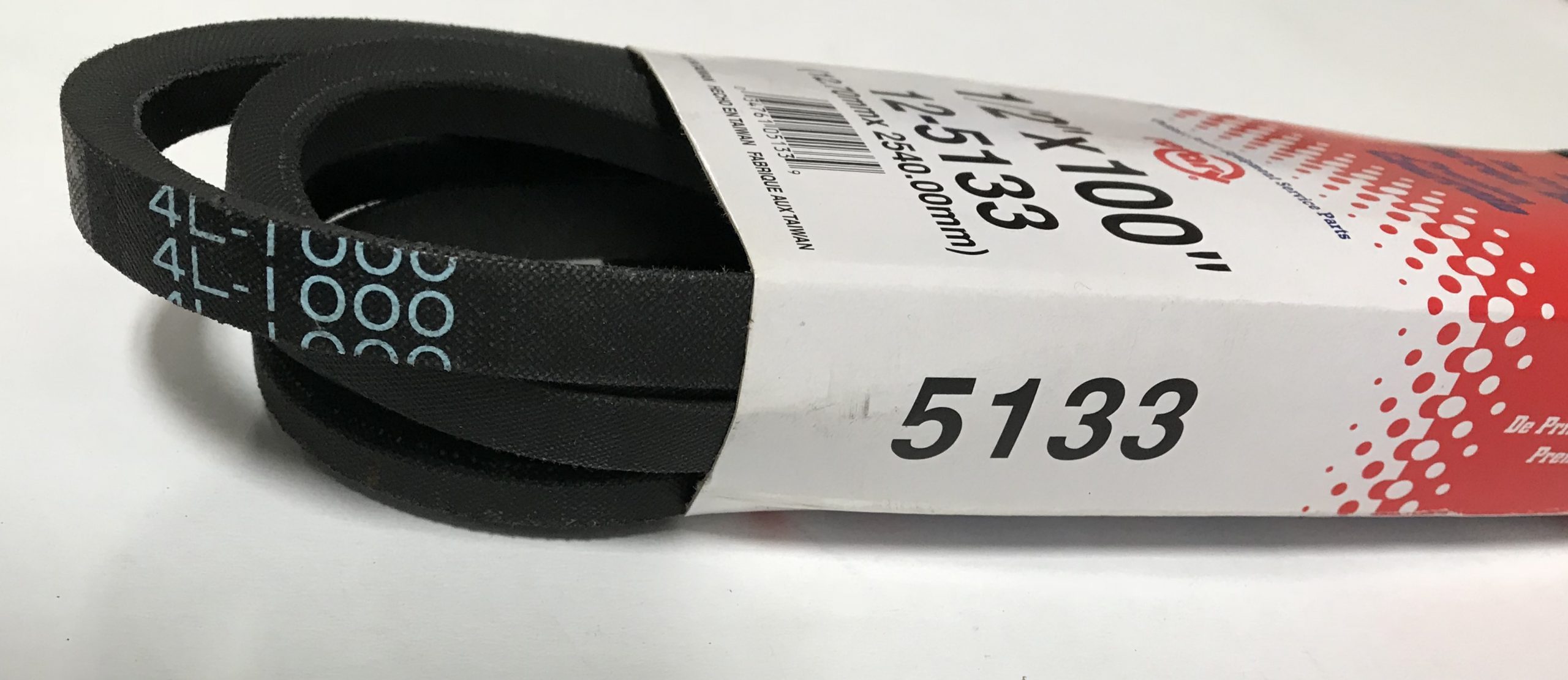 1/2" X 100" Quality Belt for Craftsman, Husqvarna 3103J, 3703J, 532003703, 7303J MTD 754-0181, 954-0181 John Deere M89840 - Image 3