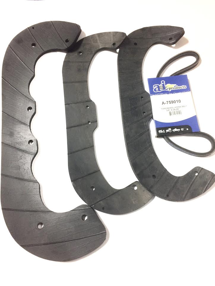 Replacement Snowblower Paddle / Scraper Bar / Belt Set fits Toro 84-1980 80-0660 75-8780 75-9010 for CCR Powerlite Snowblowers