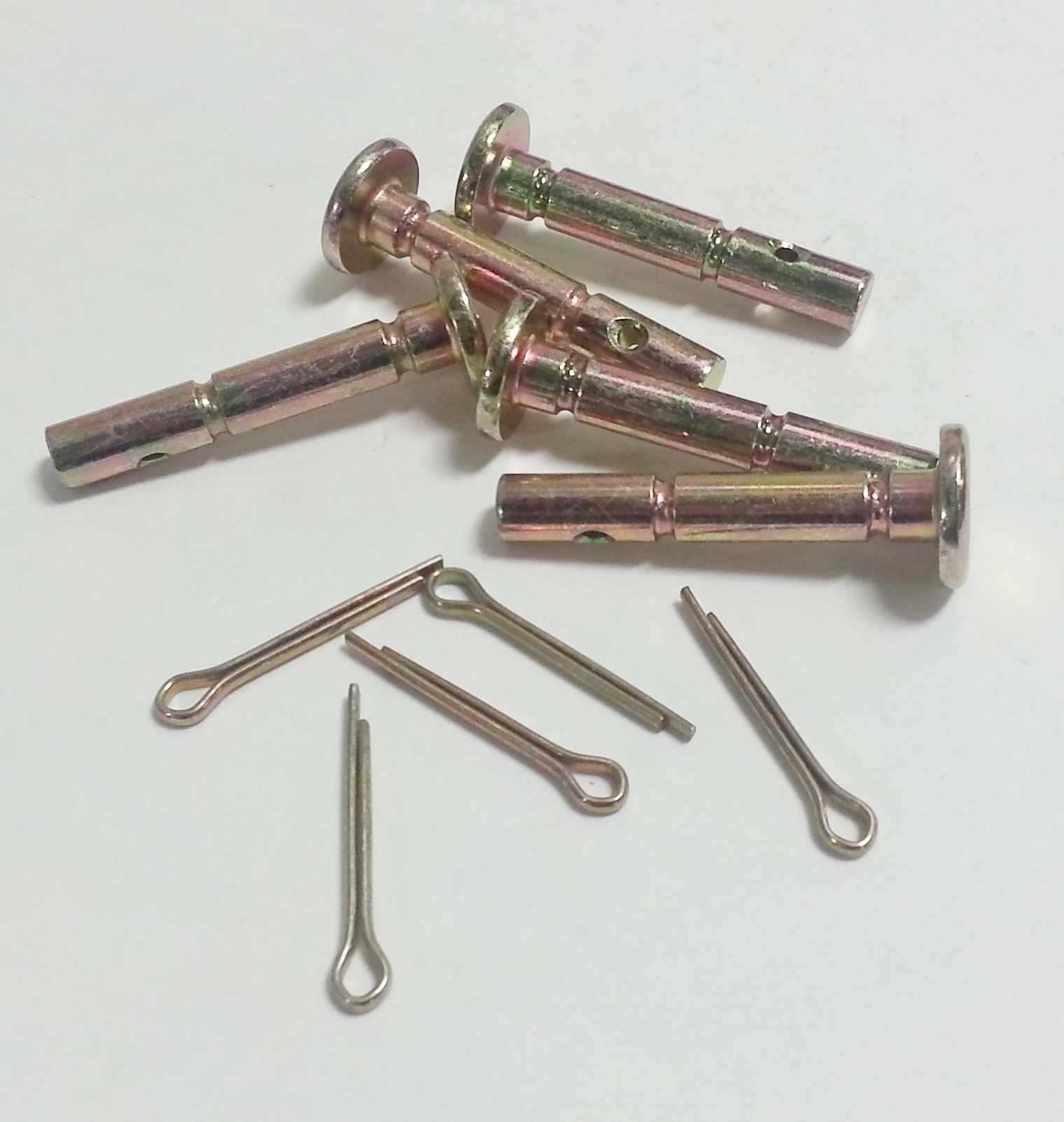 Set of 50 Shear Pins & 50 Cotter Pins for MTD: 738-04124A, 938-04124A, 738-04124, 938-04124