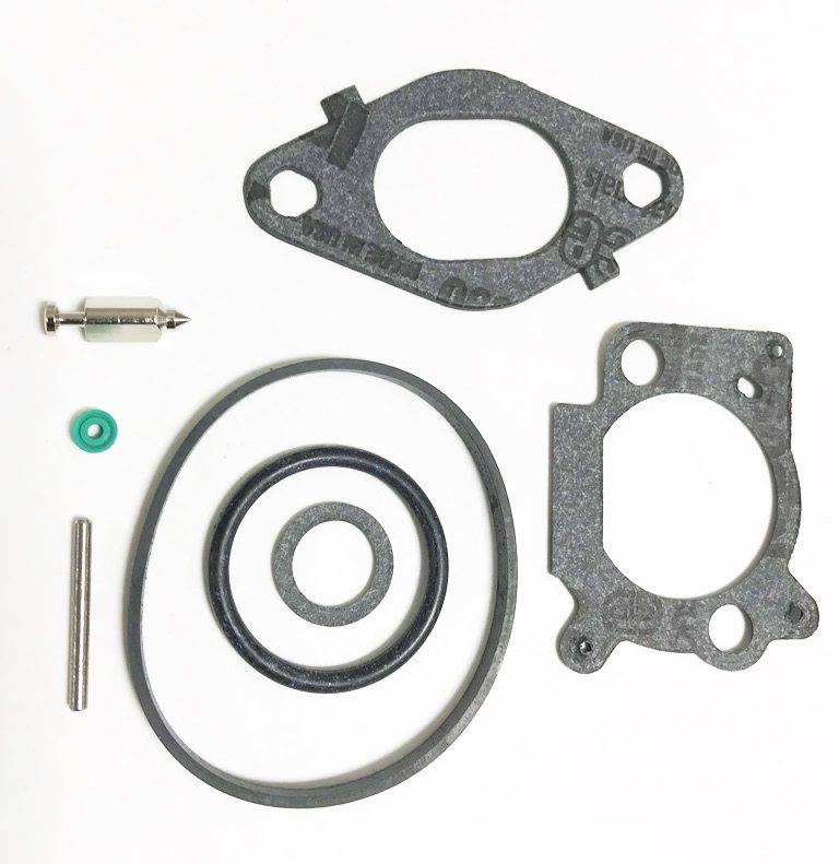 Carburetor Overhaul Kit Compatible With Briggs & Stratton 796612 Works With Up To 25% Ethanol In Fuel
