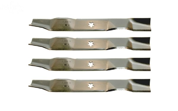 Set of 4 Blades for Craftsman, Poulan, Husqvarna 12784, 127842, 138407, 138497, 138970, 193957, 513897001, 531307221