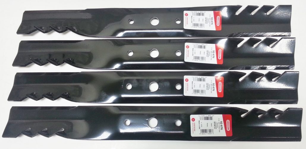 2-Pack Oregon Lawn Mower Blades – Compatible With John Deere GX20433, 191-139 Model