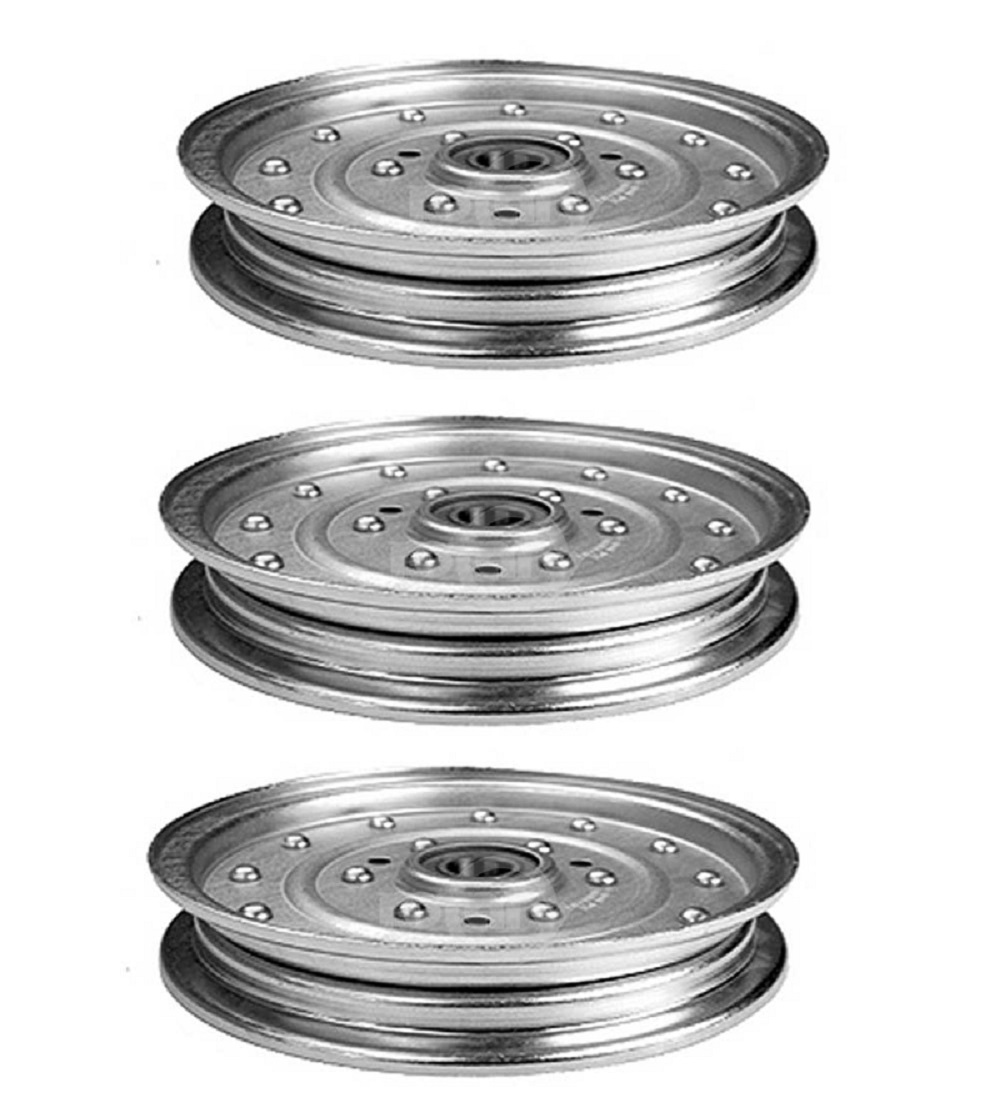 Set of 3 Idler Pulleys Compatible With: Exmark Toro 1-633109, 11-64667, 1164667: Husqvarna 539102610 - Image 2