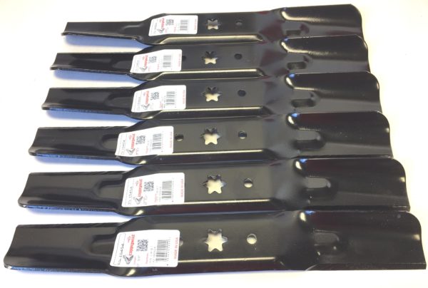 17-1/4″ Set of 6 High Quality Blades for MTD, Cub Cadet 742-05052A, 942-05052A