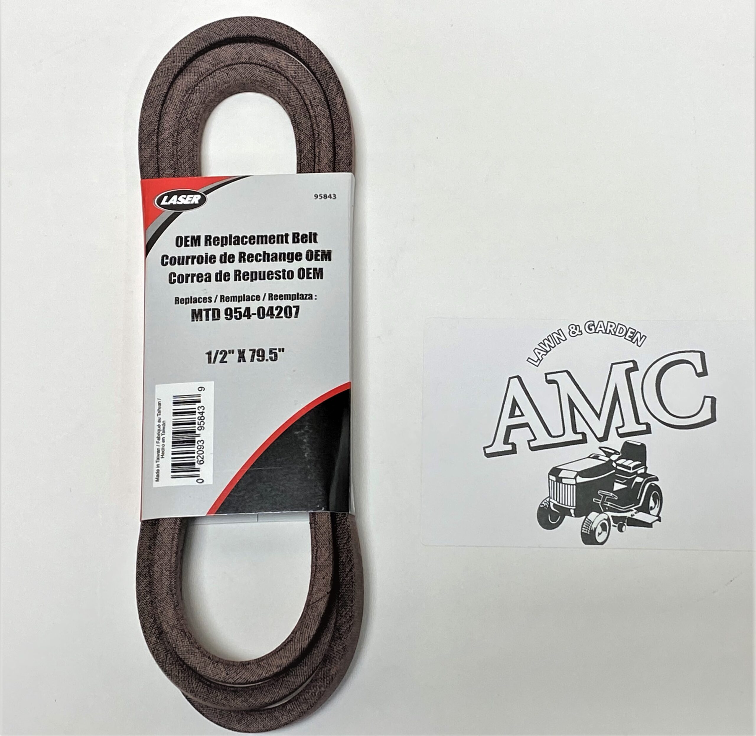 1/2″ x 79.5″ Drive Belt Made With Kevlar for MTD Cub Cadet 754-04207, 754-06434, 754P06434, 954-04207