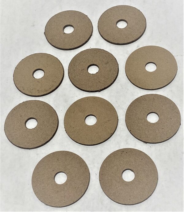 Set Of 10 Hard Fiber Washers Compatible With Grasshopper 421200