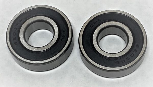 Set of 2 Bearings for John Deere GX20818, GX21510, JD8535 MTD 095406, 706-085336, 741-0124, 741-0124A, 941-0124, 941-0600 +