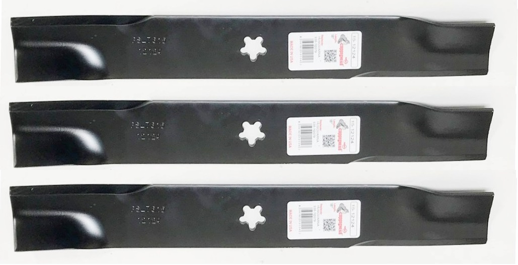 Set Of 6 Blades for HUSQVARNA 539-112079, 539112079, EZ4624, EX4822, EZ5221 - Image 2
