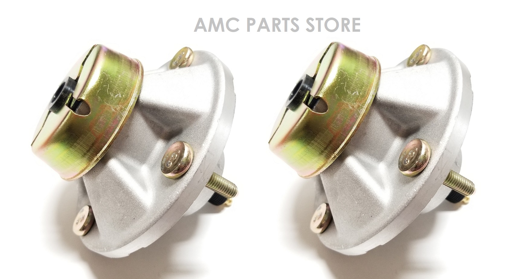 2 Quality Spindles for John Deere: AM124498, AM131680, AM135349, AM144377 Fits John Deere GX255, GX325, GX335, GX345, GX355 & More - Image 2